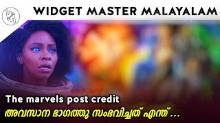 The marvels post credit scene breakdown in Malayalam [upl. by Nileuqay303]