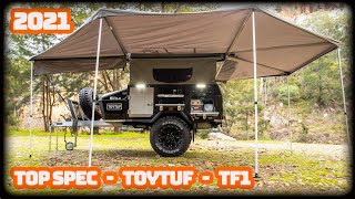 TOYTUF TF1  The Offroad POWERHOUSE  Shaking Up The Industry  Camper Trailer Lifestyle Review [upl. by Adnamal]