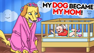 Dog becomes mom to 7yearold boy [upl. by Mena]