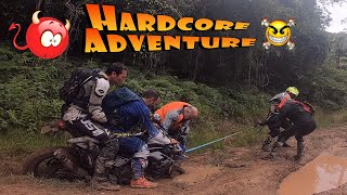 HARDCORE ADVENTURE Watagan State Forest NSW Australia Adventure Motorcycle Riding [upl. by Sawyere]