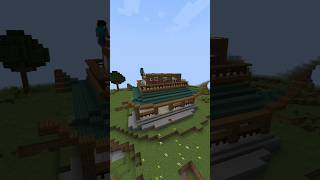 Minecraft Japanese House 🏠 tutorial timelapse 😍 shorts [upl. by Uttasta]