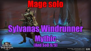 Mage solo  Sylvanas Mythic and SoD 1010 MM [upl. by Barabas320]