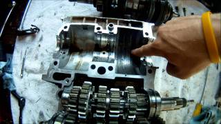 Yamaha Banshee Engine Disassembly Part 2 of 2 [upl. by Lledner]