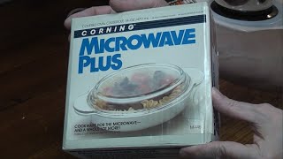 Unboxing Corning Ware Casserette Casserole P14B  Microwave Plus [upl. by Jaal404]