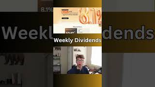 My 800 Experiment With 8 New WEEKLY Dividend ETFs [upl. by Wellesley]