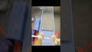 POV gymnastics 🔥 gymnast gymnastics sports sport olympics pov olympic gopro gymnastics [upl. by Zebedee]