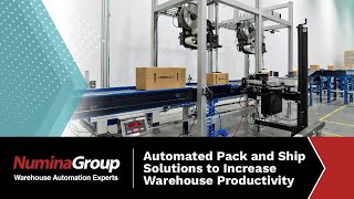 Automated Pack and Ship Solutions to Increase Warehouse Productivity [upl. by Ethelinda160]