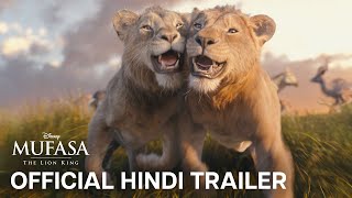 Mufasa The Lion King｜Hindi Trailer｜Shahrukh Khan Aryan Khan AbRam Khan｜In Cinemas Dec 20 [upl. by Odarbil]