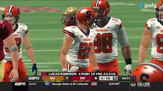 Syracuse vs Boston College  CFB Revamped Legacy Season Week 14  Jefe on Commentary [upl. by Ravi]