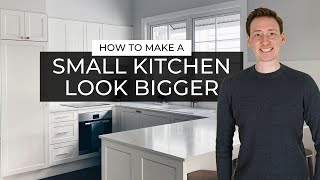 12 Design Tricks To Make A Small Kitchen Look amp Feel Bigger [upl. by Alford69]