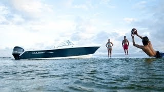 Sea Hunt Boats  Escape 234 LE  Dual Console  Wakeboard Tower [upl. by Goldfinch]