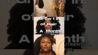 I’m glad I learned how to REALLY grow my hair naturalhair naturalhairgrowth naturalhaircare [upl. by Hambley661]