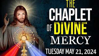 🙏THE CHAPLET of DIVINE MERCY Tuesday May 21 2024 🙏 [upl. by Maxma209]