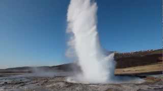 Geyser Strokkur on Iceland [upl. by Chrisy]