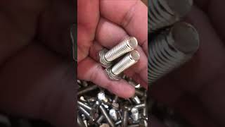 Hexagonal Din 933 316 Stainless Steel Hex Head Bolt [upl. by Siravaj]