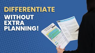 Differentiating Instruction in Elementary Strategies That Actually Work For Personalized Learning [upl. by Aneeles]