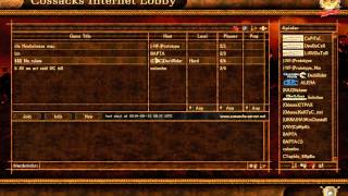 How to play Cossacks BTW online  OHNE GAMESPY  U [upl. by Ennailuj]