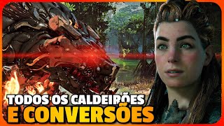 Localização de TODOS os CALDEIRÕES  Horizon Zero Dawn [upl. by Kaltman]