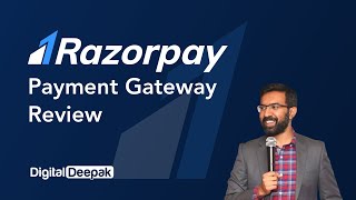 Razorpay Payment Gateway Review  First Impressions by DigitalDeepak [upl. by Priebe]