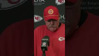 Chiefs head coach Andy Reid calls loss a learning opportunity chiefskingdom chiefs bills nfl [upl. by Dnomal]