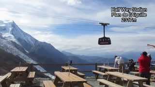 Aiguille du Midi Cable Car [upl. by Kella]