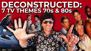 Deconstructed 7 Iconic 70 amp 80s TV Show Themes [upl. by Lartnom663]