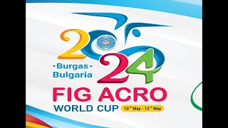 FIG ACRO WORLD CUP Day 2 [upl. by Darcie]