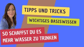 Tipps und Tricks mehr Wasser zu trinken  Gesundheit  Magnetschmuck  ENERGETIX  MindDive [upl. by Yrak]