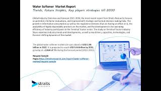 Water Softener Market video [upl. by Eiralam]