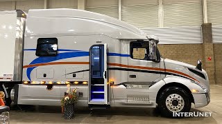 360K Volvo VNL Expedite Truck with Kitchen and Bathroom Sleeper by Bolt Custom Trucks [upl. by Butta920]