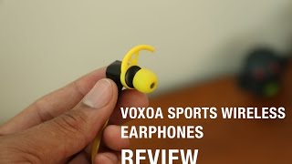 VOXOA Sports Wireless Earphones Review [upl. by Mot]