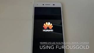 HUAWEI LYOL02 Y6 ELITE FLASH  REPAIR USING FURIOUSGOLD [upl. by Reinold]