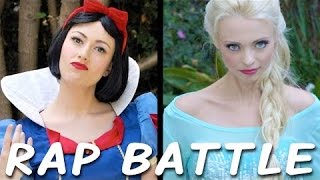 Princess rap battle  Elsa Vs Snow white Read Des [upl. by Pacien562]