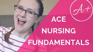 How To ACE Nursing Fundamentals  CRITICAL THINKING TIPS [upl. by Odraude]