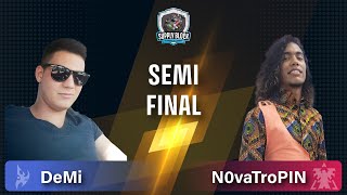 DeMi vs N0vaTroPIN  Supply Block 1  Semi final [upl. by Johnny]