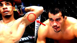 UFC Fighter BITES Opponent and gets FIRED in his FIRST FIGHT [upl. by Eram]