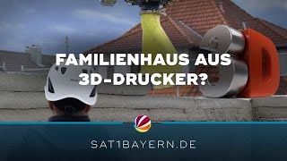 Mehrfamilienhaus aus 3DDrucker Herstellung in Vöhringen [upl. by Monah]