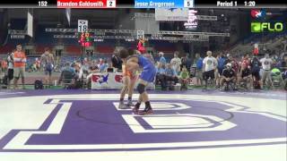 Cadet 152  Brandon Goldsmith Ohio vs Jesse Gregerson California [upl. by Nnylyar]