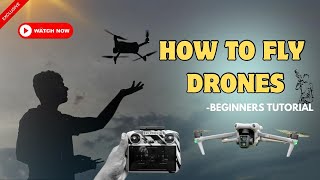 How To Fly Drones Beginners Tutorial drone dronelife dji [upl. by Anilrac]