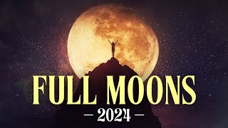 Every Full Moon 🌕 Remaining In 2024 — And How Theyll Affect You [upl. by Hutchinson]