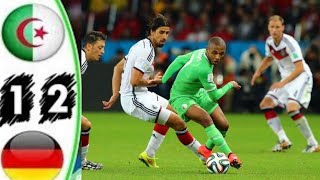 Germany VS Algeria 21 2014 FIFA World Cup Highlights Full English Commentary [upl. by Aldos]