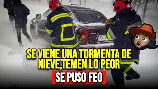 Mira la tormenta de nieve que está llegando [upl. by Otrebmal]