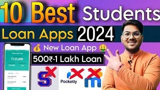 Top 10 Loan Apps For Students 2024  Get Rs100000 Limit  Students loan app  New Loan 2024 Student [upl. by Heady]