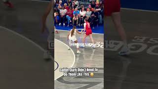 Caitlin Clark didn’t need to do them like this 😳😳🤯caitlinclark wnba basketball [upl. by Dedie]