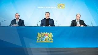 Pressekonferenz nach der Klausurtagung 12112024  Bayern [upl. by Dahsar]