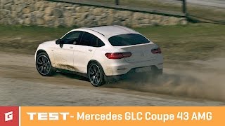 MERCEDES GLC Coupe 43 AMG  TEST  GARAZTV  Rasto Chvala [upl. by Nnyllatsyrc]