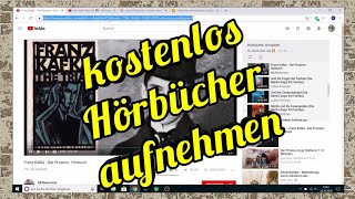 Audio mit PC aufnehmen  Hörbücher kopieren ohne zusätzliche App [upl. by Yroggerg77]