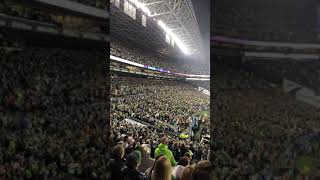 Whitney Houston NO Natalie Grant national anthem Seahawks and Chiefs 12 23 2018 [upl. by Eliath46]