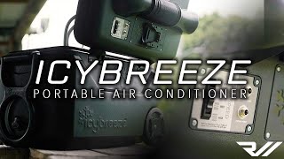 IcyBreeze  The Portable AC and Cooler Review on the RANGE  RealWorld Tactical [upl. by Auqinal80]