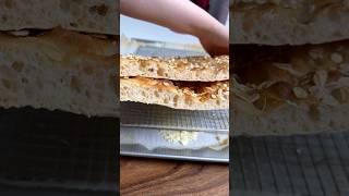 Thin Focaccia Sandwich Bread [upl. by Riancho]